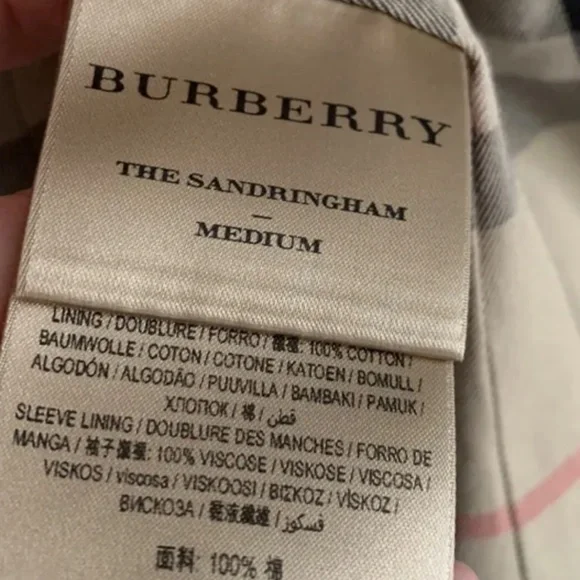 Authentic Burberry trench coat the Sandringham US 8 - Picture 9 of 12